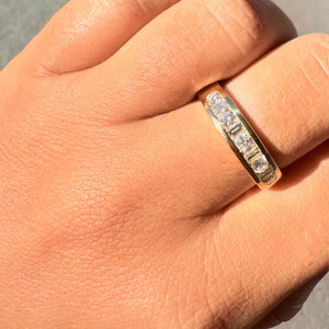Bague Diamants en Or Jaune 18k  - T 56