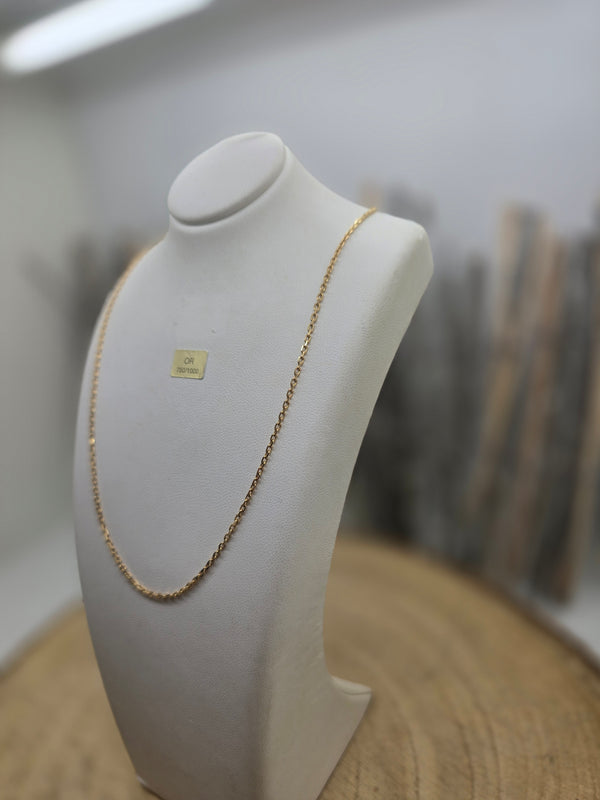 Collier Princesse en Or Jaune 18K 3.77 Grs