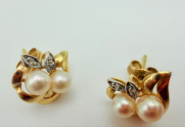 Boucles d'oreilles en Or Jaune 18K - 1.5G