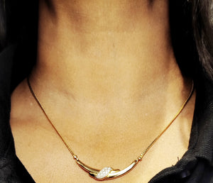 Collier Princesse Or Jaune 18k 8.30 Grs