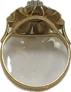 Bague en Or Jaune 18K - Taille 51