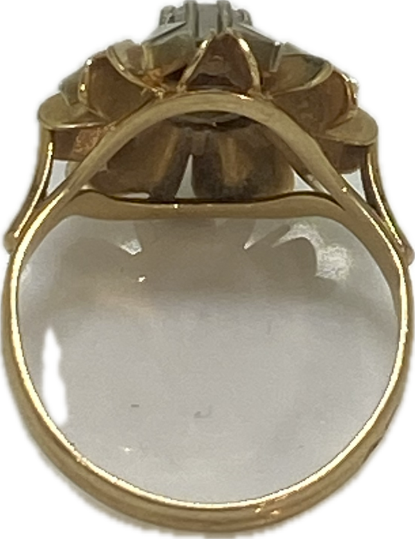 Bague en Or Jaune 18K - Taille 51