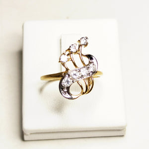 Bague en Or 22K avec Zirconium – Taille 52