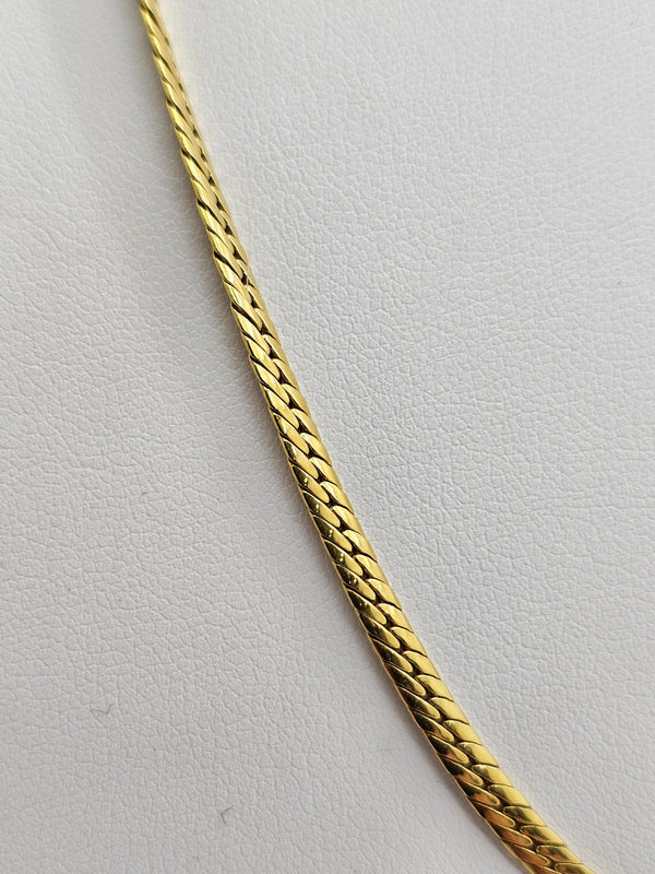 Collier Serpent Or Jaune 18 K - 7.36 G