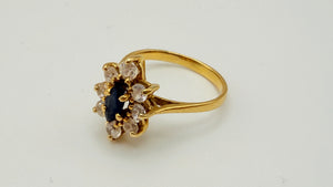 Bague Or Jaune 18K Taille-50