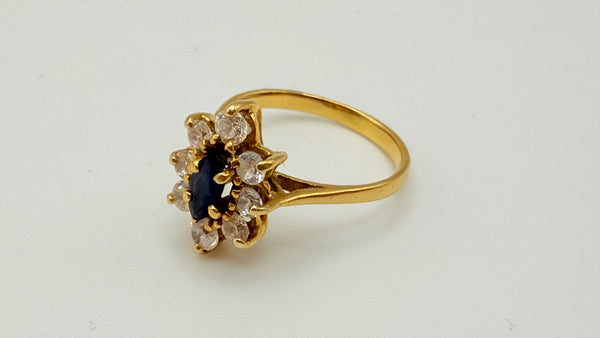 Bague Or Jaune 18K Taille-50