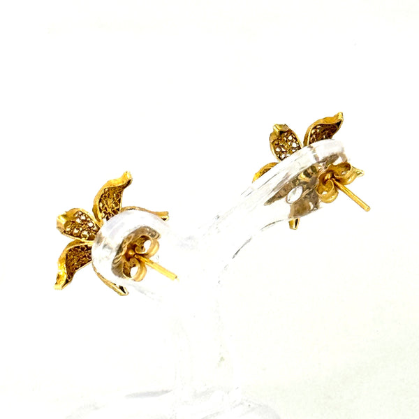 Boucles d'oreilles Or Jaune 18k - 1.87 G