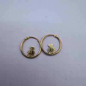 Boucles d'oreilles en Or Jaune 18K 0.46 Grs