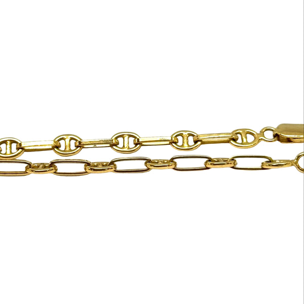 Bracelet Marine en Or Jaune 18K