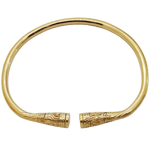 Bracelet Jonc Or Jaune 18K - 32.47Grs