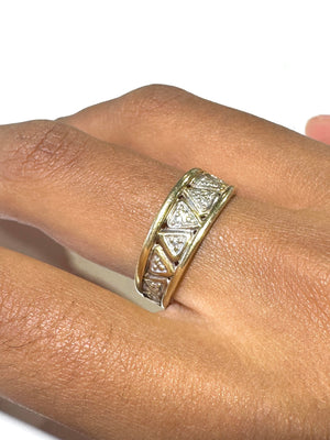 Bague Alliance Or Jaune 18 K - Taille 57 - 5.30 G