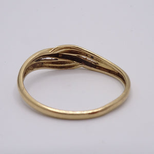 Bague en Or jaune 18K - Taille 53