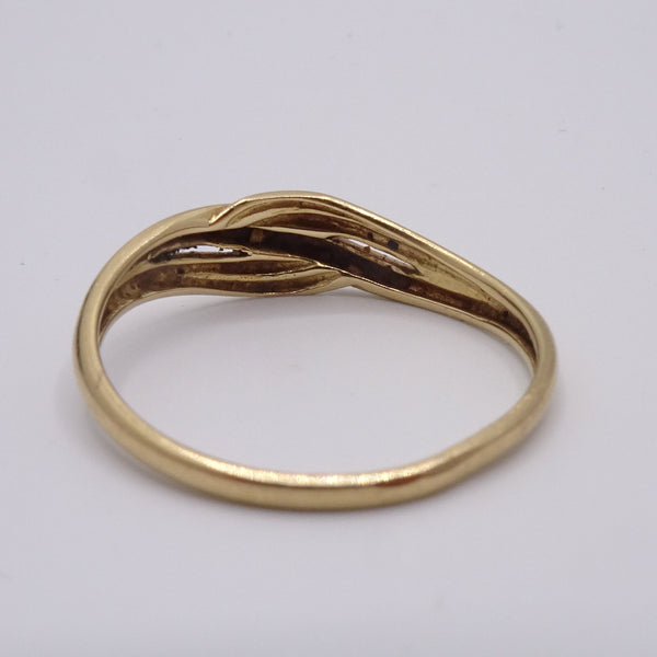 Bague en Or jaune 18K - Taille 53