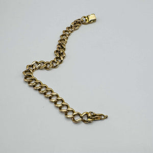 Bracelet Gourmette Or Jaune 18 Carats Poids - 23.09 Grs