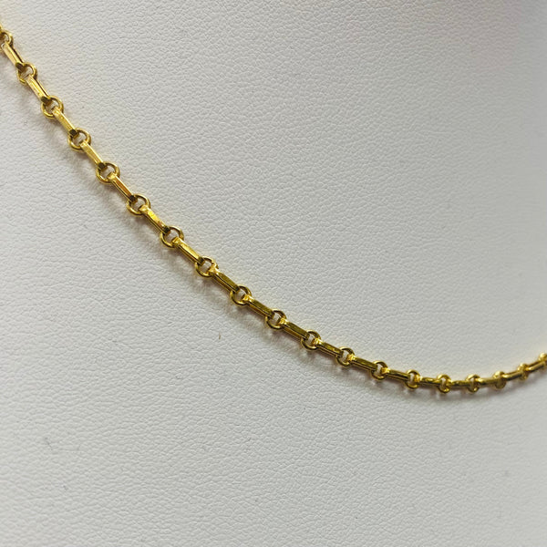 Chaîne Or jaune maille fantaisie