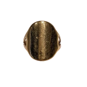 Chevalière en Or Jaune 18 K - 3.64 G