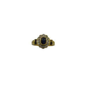 Bague Marguerite Or Jaune 18K Taille-55