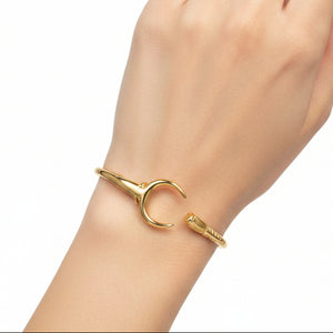 Bracelet Jonc Or Jaune 18 K - 13.05 Grs