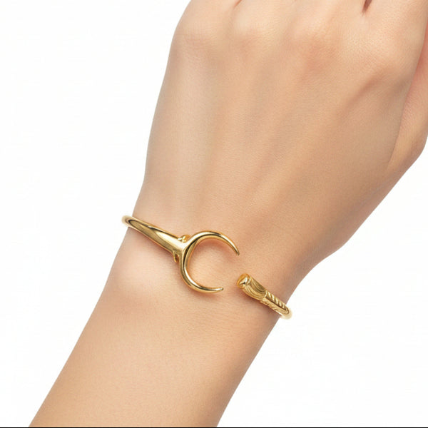 Bracelet Jonc Or Jaune 18 K - 13.05 Grs