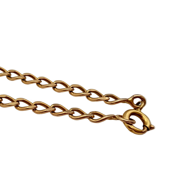 Collier Matinée Or Jaune 18 Carats Forçat