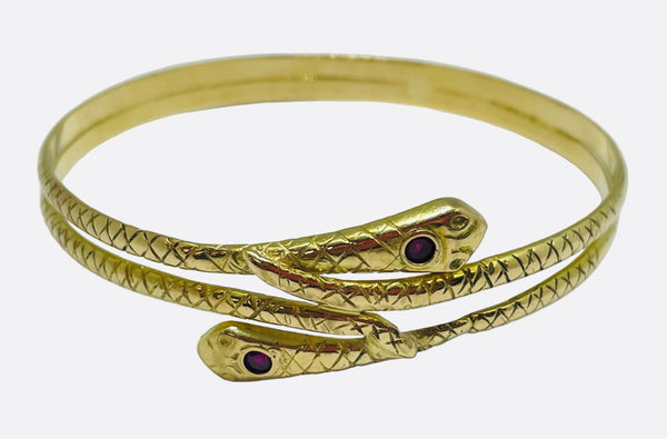 Bracelet jonc en or jaune 18 K - 28.31 G