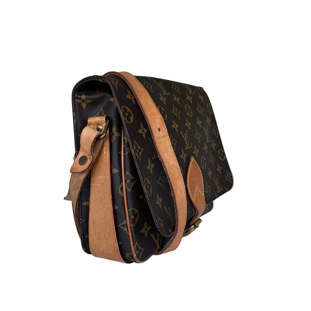Sac Louis Vuitton Cartouchière en Toile Monogramme Vintage