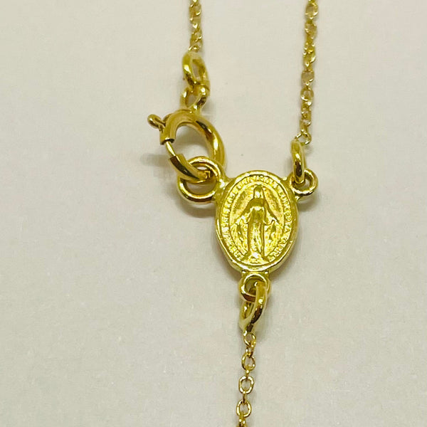 Collier Ras du Cou en Or Jaune 18K - 2.51g