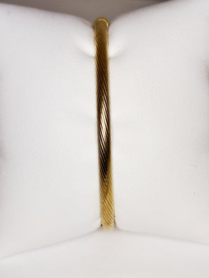 Jonc en Or Jaune 18K 7.18 Grs