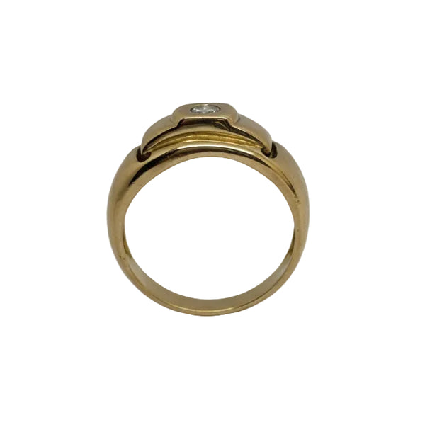 Bague Chevalière en Or Jaune 18k - 8.34 G