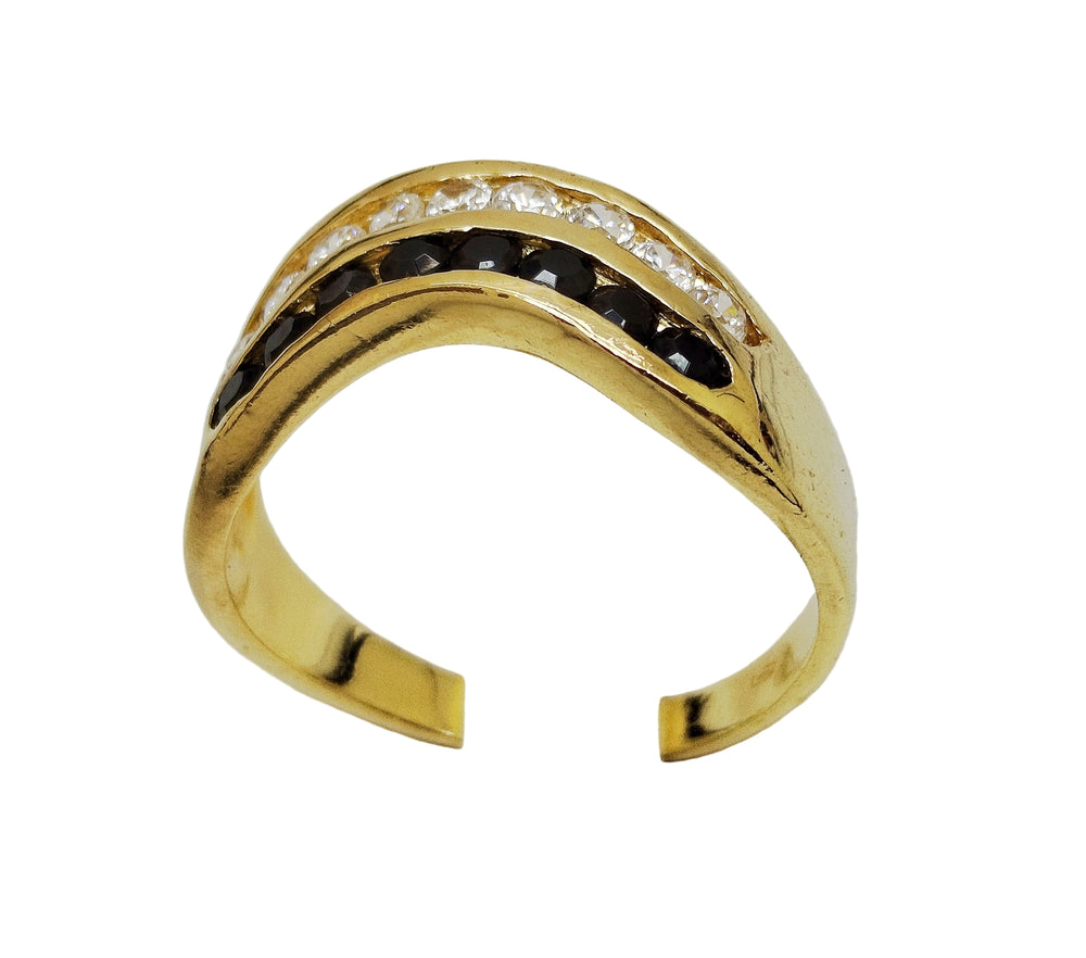 Baguette en or jaune 18K Taille-58
