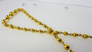 Collier Princesse en Or Jaune 18K Lg44