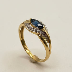 Bague en or jaune 18K - 1.55 G