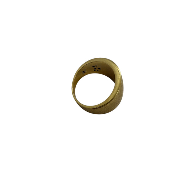 Bague Jonc en Or Jaune 18 K - Taille 56