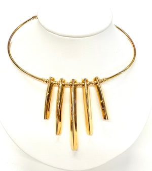 Collier ras du cou en or jaune 18K - 18.73g