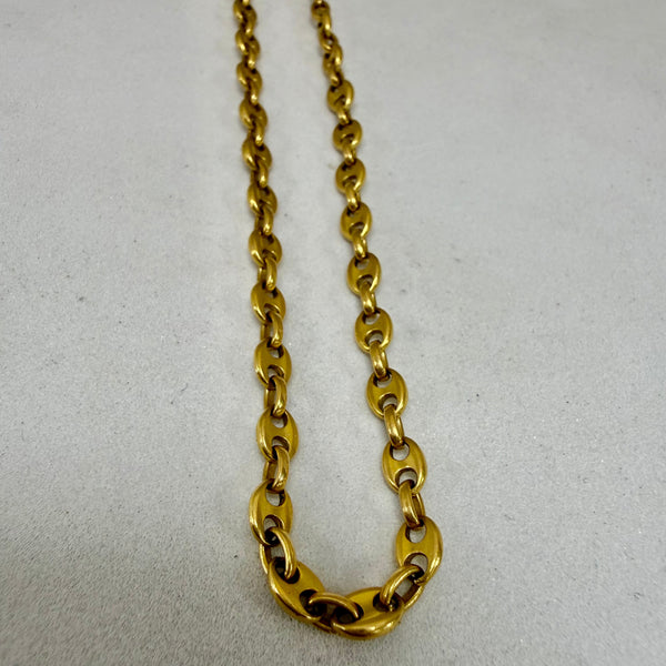 Collier longue chaine or jaune 18K 29.21 Grs