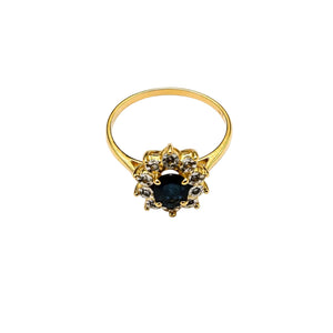 Bague Marguerite Or 18 K - Taille 52 -  2.60 G
