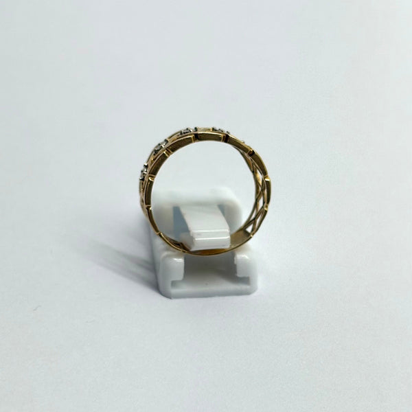 Bague en Or Jaune 18 K - Taille 54 - 2.24 G