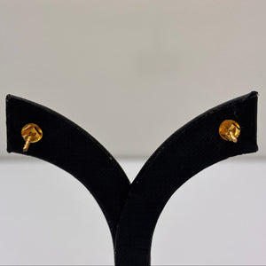 Boucles d'oreilles  en or jaune 18 carats Poids - 2.94 Grs