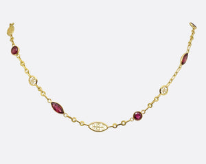 Collier Princesse en Or Jaune 18 K - 11.67 G