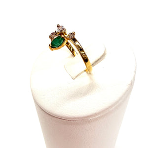 Bague en Or Jaune 18 K - Taille 55 - 1.67 G