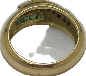 Bague en Or jaune 18K - Taille 56