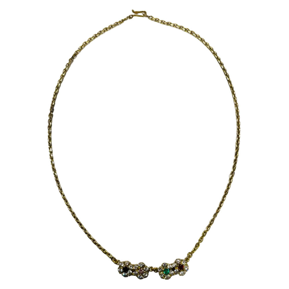Collier Ras du Cou en Or Jaune 18K - 9.05G