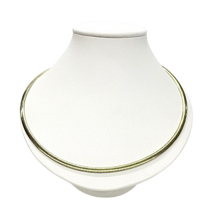 Collier Ras du Cou en Or Blanc 18k
