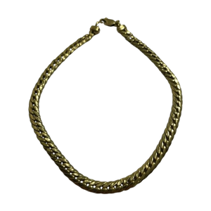 Bracelet Gourmette Or Jaune 18K 4.79 Grs