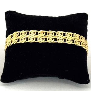 Bracelet Gourmette Or Jaune 18k - 12.53 G