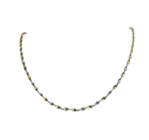 Collier Ras du Cou en Or 18K  3.12 Grs