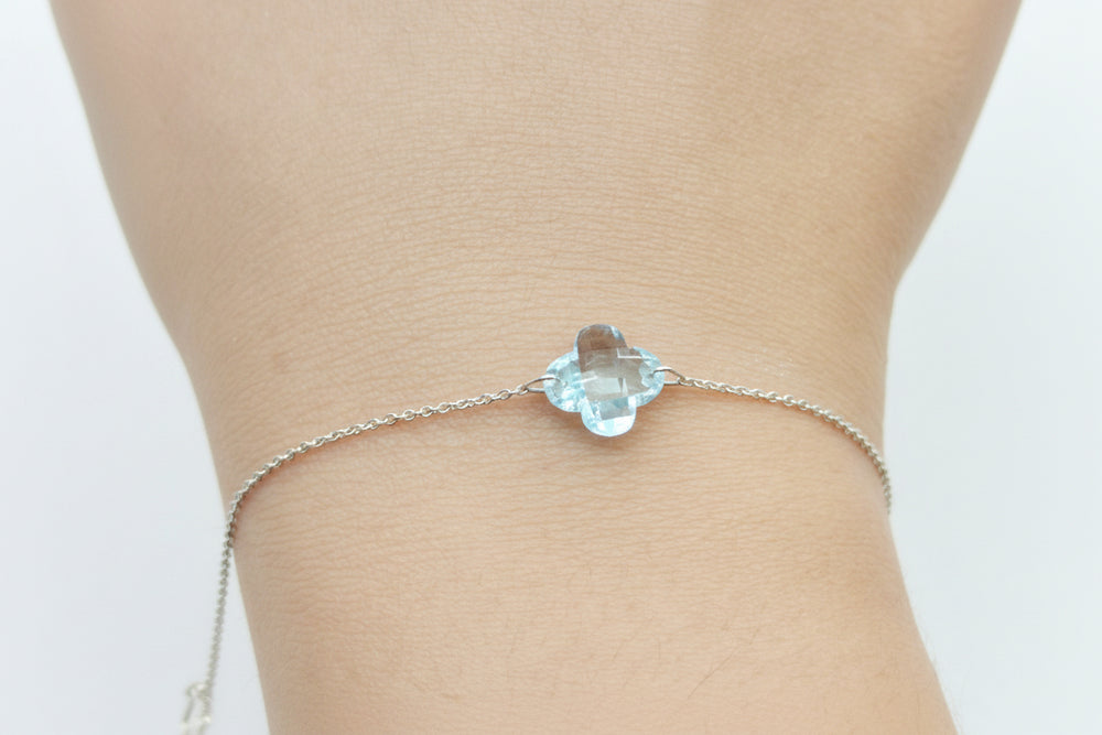 Bracelet Maillon en Or Blanc 18k - 1.13 G