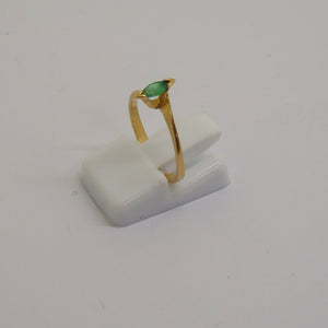 Bague en Or Jaune 18K Taille-51