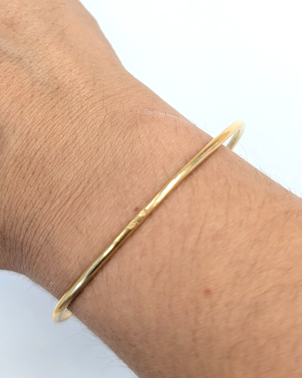 Jonc en or jaune 18K 10.07 Grs