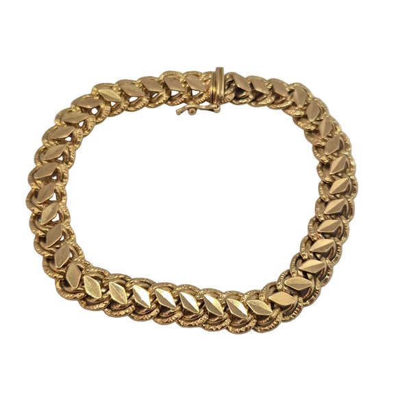 Bracelet en Or Jaune Américain 18K - 12.60g